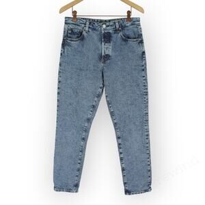 30 AGJeans Alexxis Moonwash Lake Effect High Waist Slim Fit Japan